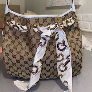 Gucci Positano Hobo Scarf Bag